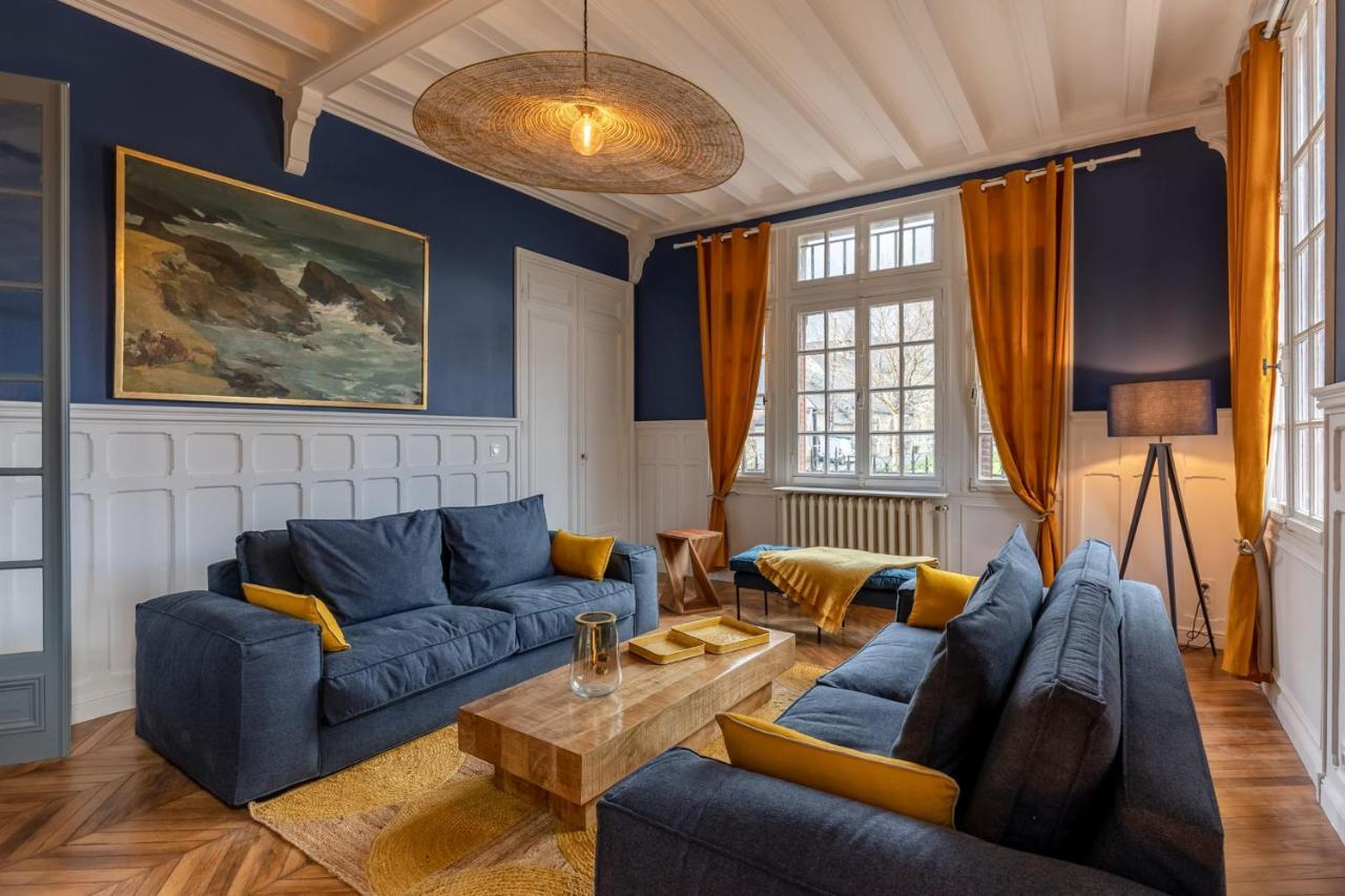 Le Manoir Des Embruns 14P - Location N1- Terrace- Public Parking 2 Min Villa Honfleur Eksteriør bilde
