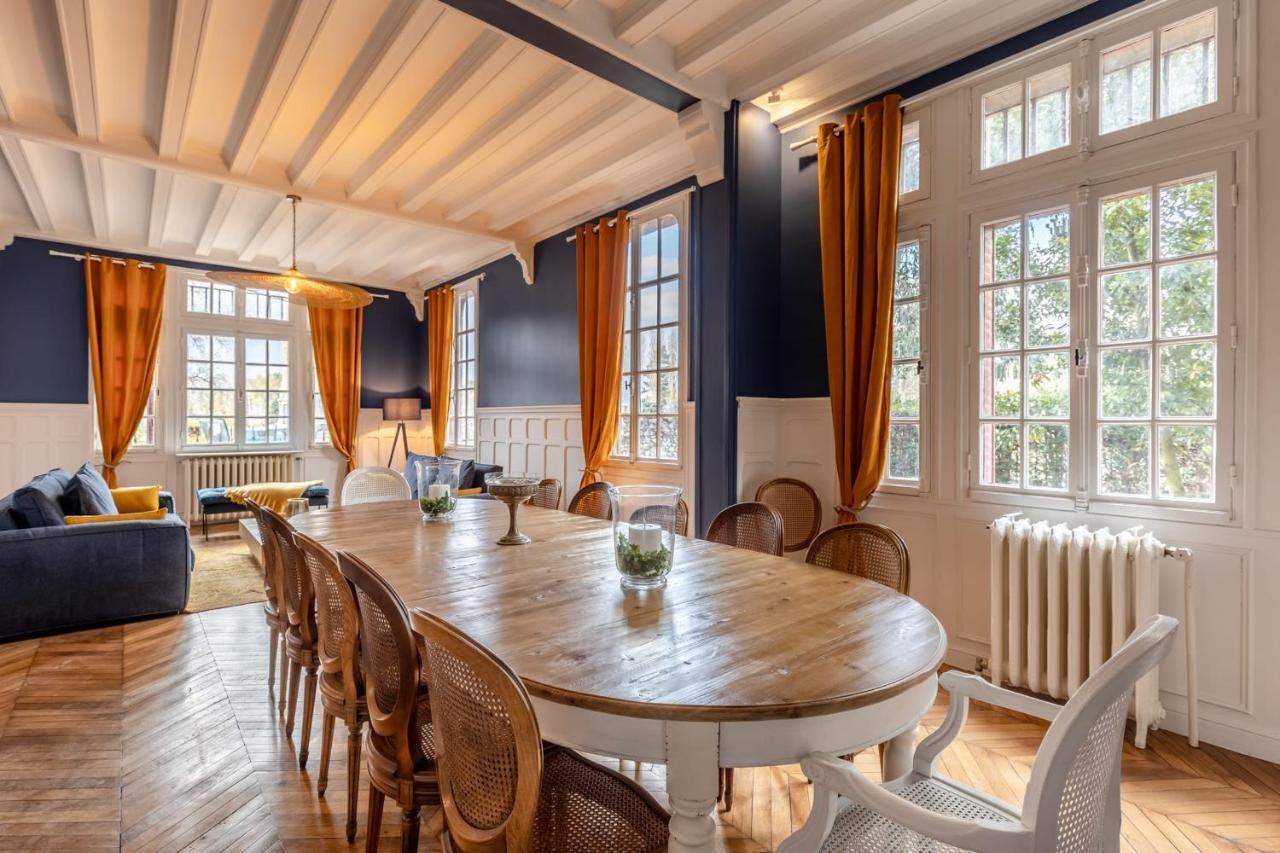 Le Manoir Des Embruns 14P - Location N1- Terrace- Public Parking 2 Min Villa Honfleur Eksteriør bilde
