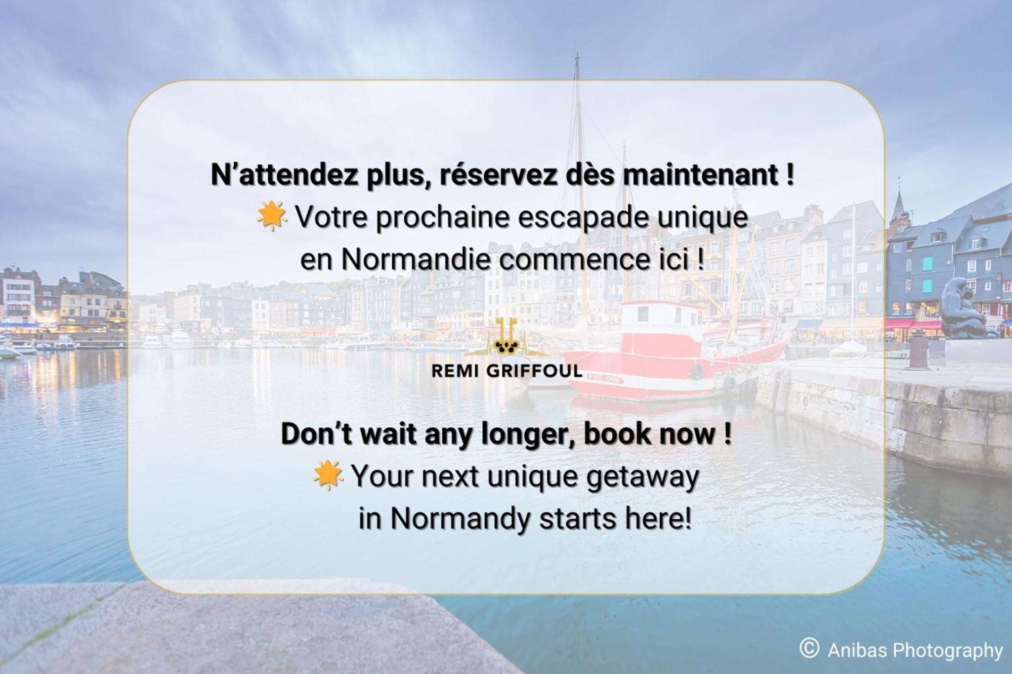 Le Manoir Des Embruns 14P - Location N1- Terrace- Public Parking 2 Min Villa Honfleur Eksteriør bilde